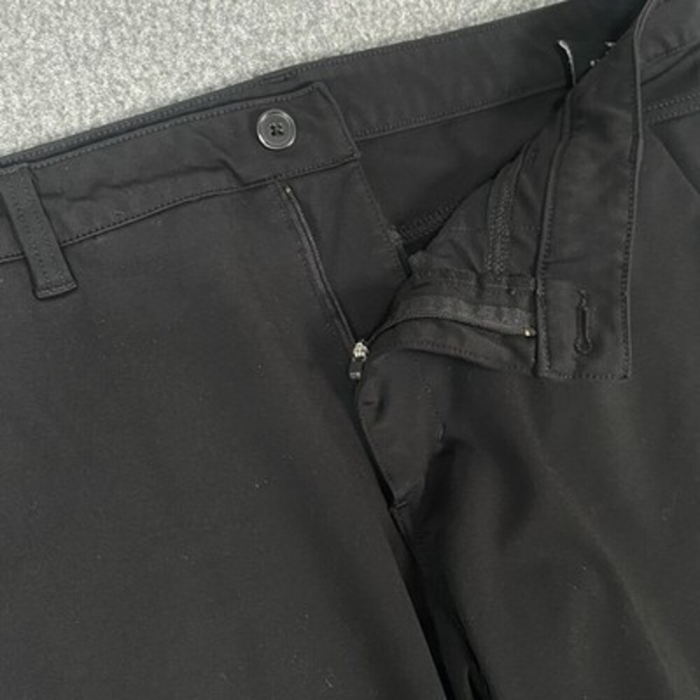 BYLT Everyday Pant 2.0 Pants Mens 38x30 Black Slim Chino Tapered Casual Stretch - Picture 5 of 12